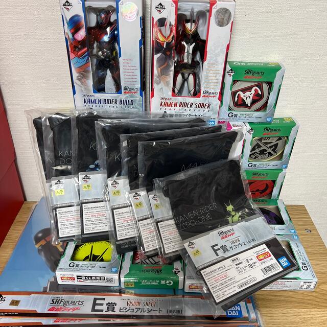 仮面ライダー　一番くじ　a b c d　ラスト　フルコンプ　29種