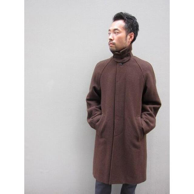 COMOLI ヤクメルトン バルカラーコート ロングコート-