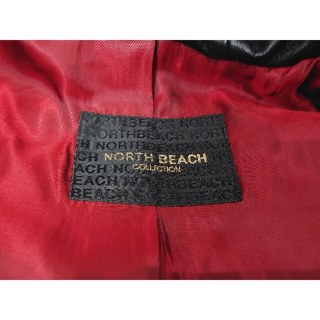 定価10万超❗NORTH BEACH レザーダウンコート