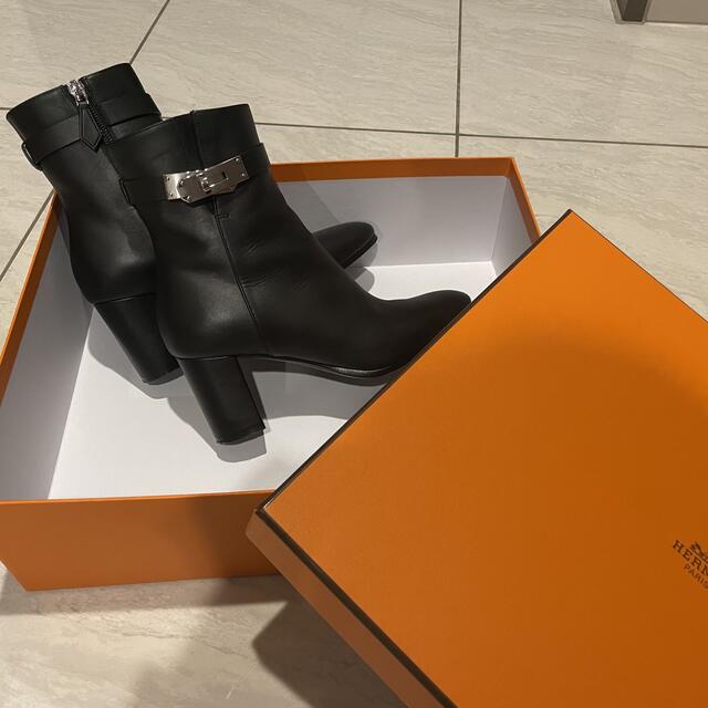 50%OFF Hermes - HERMES サンジェルマン35ハーフ ブーツ - staging