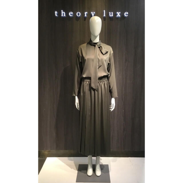 Theory luxe 20ss プリーツロングスカート