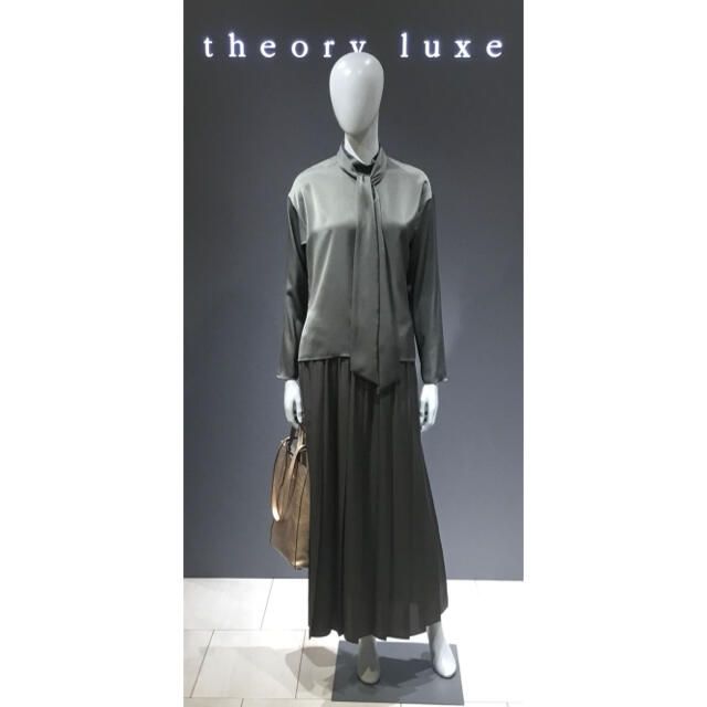 Theory luxe 20ss プリーツロングスカート
