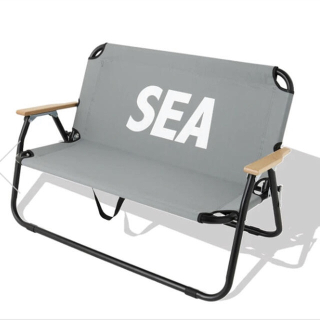 SEA FOLDING CHAIR (2S) / GRAY  インテリア/住まい/日用品の椅子/チェア(折り畳みイス)の商品写真