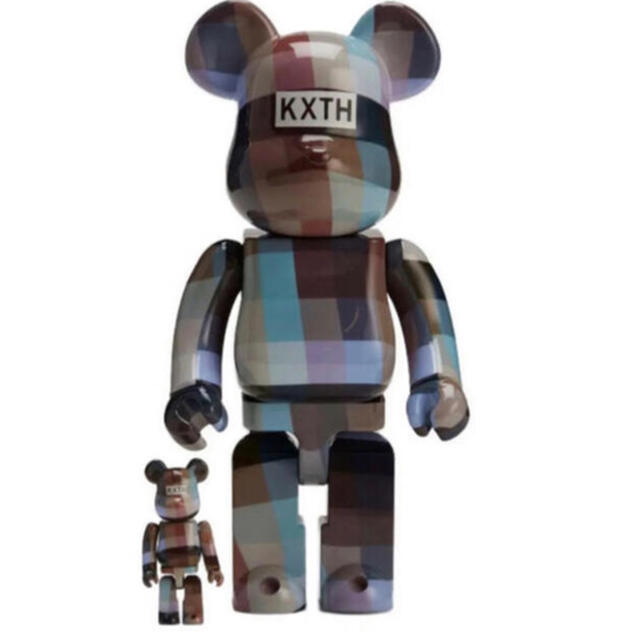 MEDICOM TOY(メディコムトイ)のKith Bearbrick The Palette 100% & 400% エンタメ/ホビーのフィギュア(その他)の商品写真