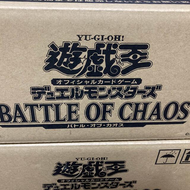 トレーディングカード遊戯王 バトルオブカオス カートン 未開封