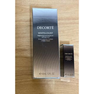 コスメデコルテ(COSME DECORTE)のコスメデコルテ ホワイトロジストブライトコンセントレイト40mlと6ml(美容液)