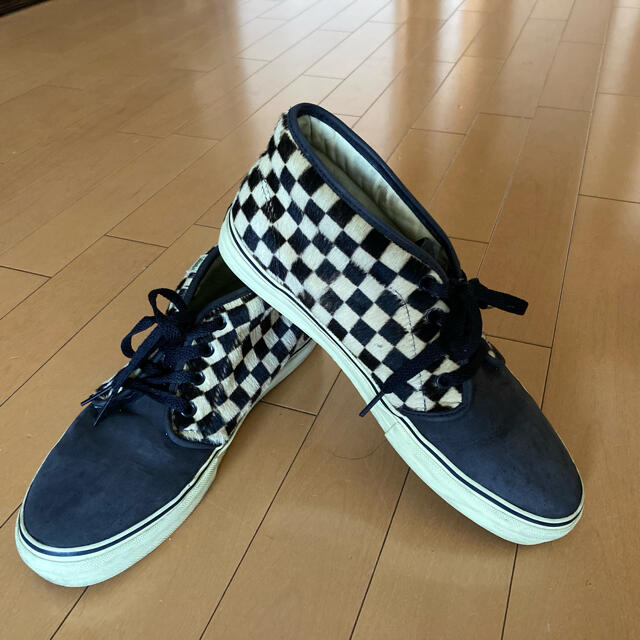 VANS スニーカー　スケートミッド　ハラコ