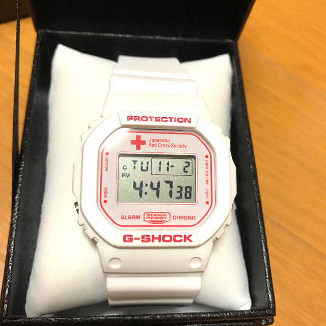 【限定】【新品、未使用】赤十字　G-SHOCK