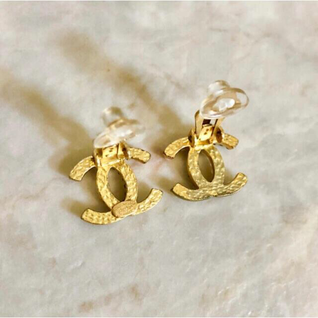 CHANEL シャネル イヤリング CC ロゴ ココマーク ゴールド