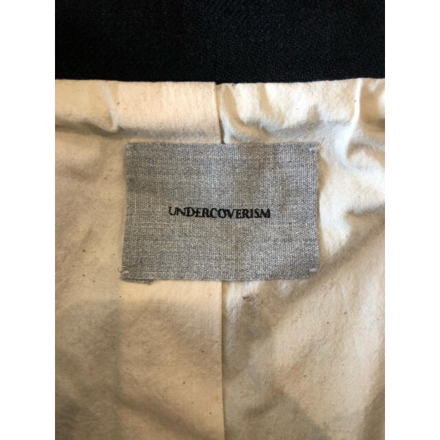 UNDERCOVER(アンダーカバー)のJonio着用　パーカーレイヤードコート メンズのジャケット/アウター(ステンカラーコート)の商品写真