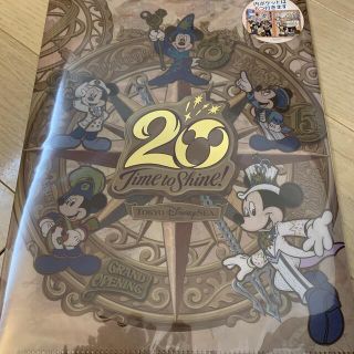 ディズニー(Disney)のディズニーシー　20周年 クリアホルダー(キャラクターグッズ)