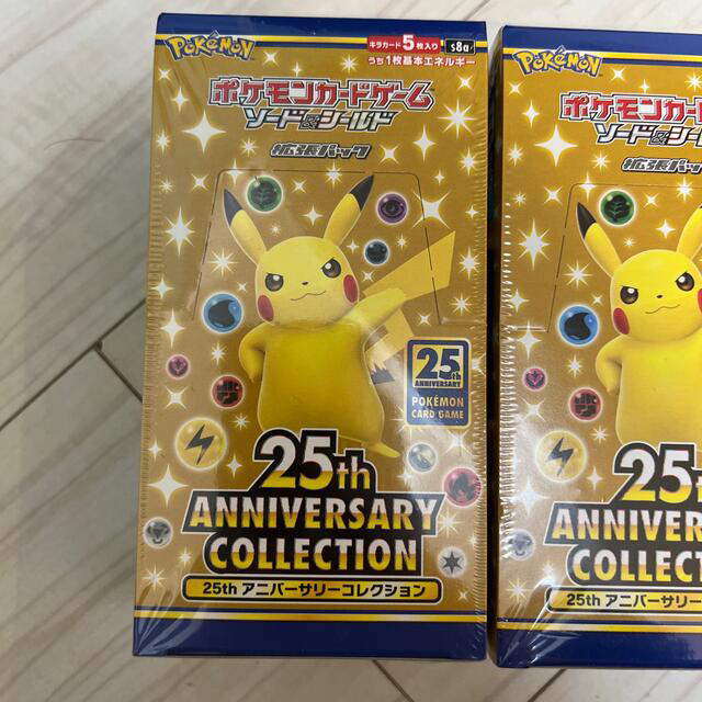 25th aniversary collection ポケモン 4box 未開封