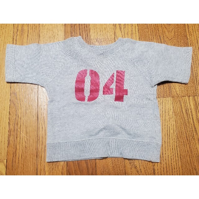 半袖シャツ　薄手トレーナー生地　95サイズ キッズ/ベビー/マタニティのキッズ服男の子用(90cm~)(Tシャツ/カットソー)の商品写真