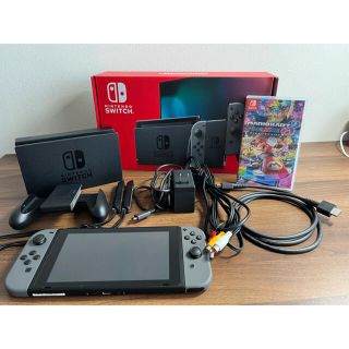 ニンテンドースイッチ(Nintendo Switch)のNintendo Switch（2021年夏購入品）　マリオカート8DX付き(家庭用ゲーム機本体)