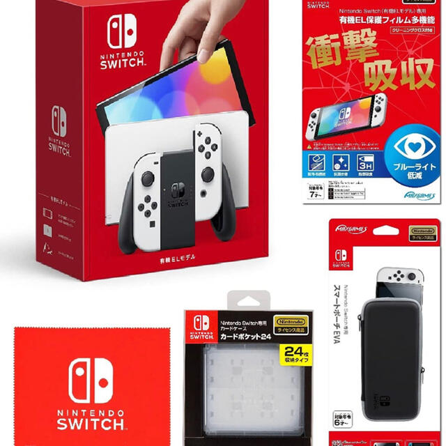 Nintendo Switch ( 有機EL モデル ) ホワイト アクセセット