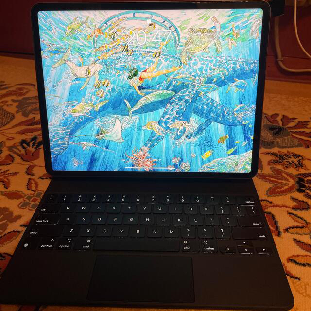 新発売】 Apple - ipad pro 256GB(第五世代)+magic keyboard +オマケ