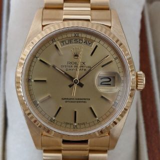 ロレックス(ROLEX)の[しばらくkatuo様専用]ROLEX Day Date 18038 YG (腕時計(アナログ))