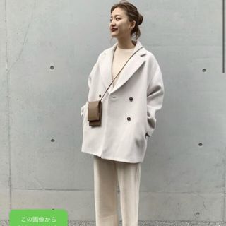 アーバンリサーチ(URBAN RESEARCH)の新品未使用　urban research ショート丈Pコート(ピーコート)