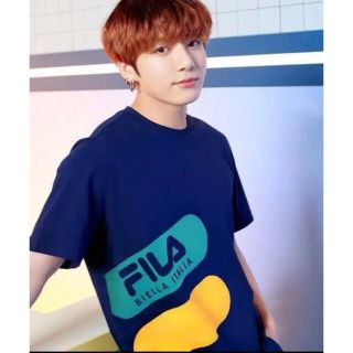 フィラ(FILA)のFILA フィラ　Tシャツ　BTS  グク着用(Tシャツ/カットソー(半袖/袖なし))