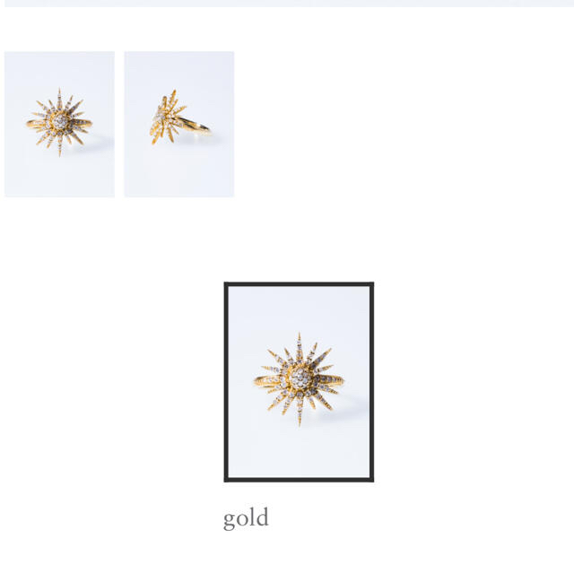 Ron Herman(ロンハーマン)の🌟ロンハーマン🌟Yellow Gold Diamond  11号❣️新品　 レディースのアクセサリー(リング(指輪))の商品写真