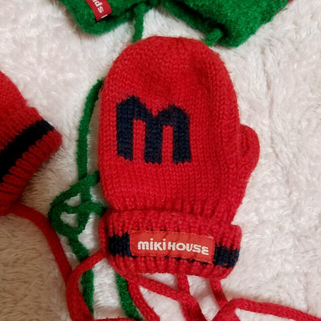 mikihouse(ミキハウス)のベビー手袋 キッズ/ベビー/マタニティのこども用ファッション小物(その他)の商品写真