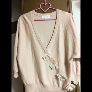 ♡ジルスチュアート♡ 石原さとみ着用 鹿の子ニット ホワイト