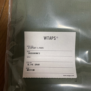 ダブルタップス(W)taps)の21AW WTAPS CROSSBONES OLIVE DRAB MEDIUM(Tシャツ/カットソー(七分/長袖))