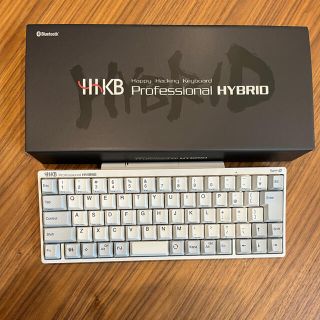 フジツウ(富士通)の【保証書有】HHKB HYBRID types 日本語配列（白）(PC周辺機器)