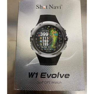 【商品】ショットナビ ゴルフナビ W1 Evolve(ゴルフ)