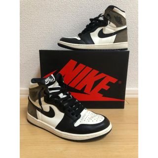 ナイキ(NIKE)のNIKE AIR JORDAN 1  DARK MOCHA(スニーカー)