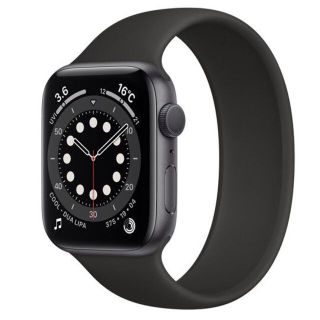 アップル(Apple)の Apple Watch Series 6 (GPS) -44mmスペースグレイ(その他)