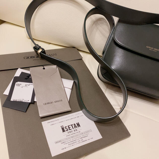Giorgio Armani - Giorgio Armani ロゴ ショルダーバッグの通販 by