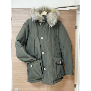 ウールリッチ(WOOLRICH)のウールリッチ　ダウン　カーキ　US表記 XS /日本 S WOOLRICH(ダウンジャケット)