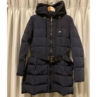 ザラ(ZARA)のZARA ダウンコート ベルト付き(ダウンコート)