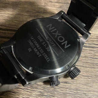 NIXON - NIXON ニクソン 51-30 タイドグラフ 電池新品交換済 メンズ