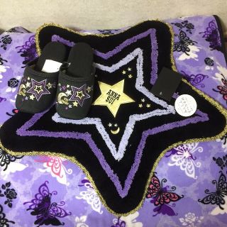 アナスイ(ANNA SUI)のアナスイ ポップスター 星型 マット スリッパ セット(トイレマット)