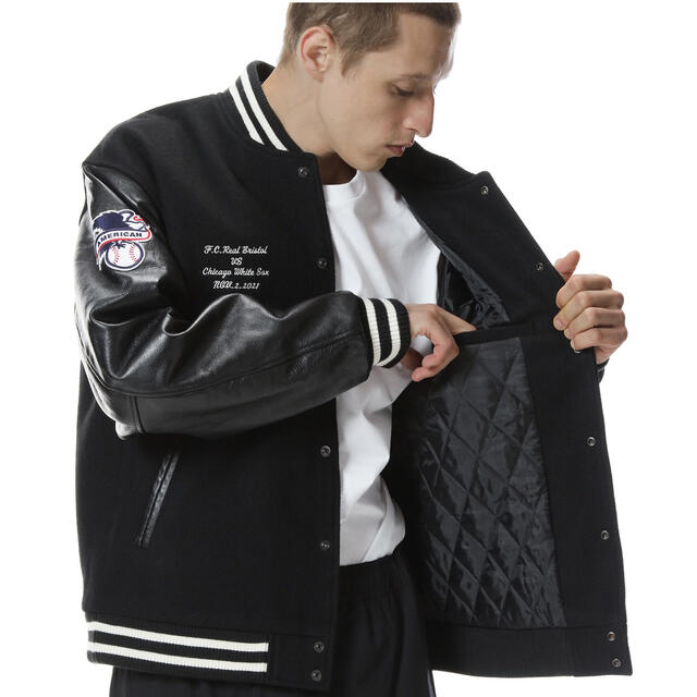 F.C.R.B.(エフシーアールビー)のFCRB MLB TOUR STADIUM JACKET XL メンズのジャケット/アウター(スタジャン)の商品写真