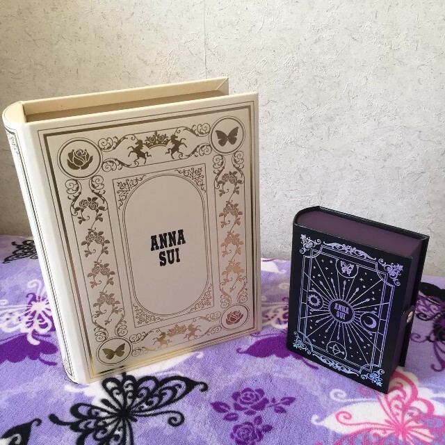 ANNA SUI BOOK型 ジュエリーボックス ジュエリーケース ブック型