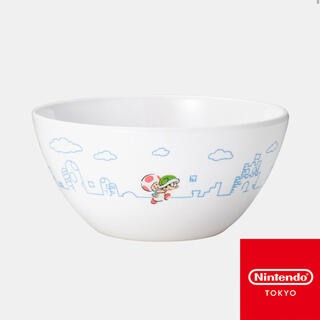 ニンテンドウ(任天堂)のメラミンボウル スーパーマリオ キノピオ Nintendo TOKYO(食器)