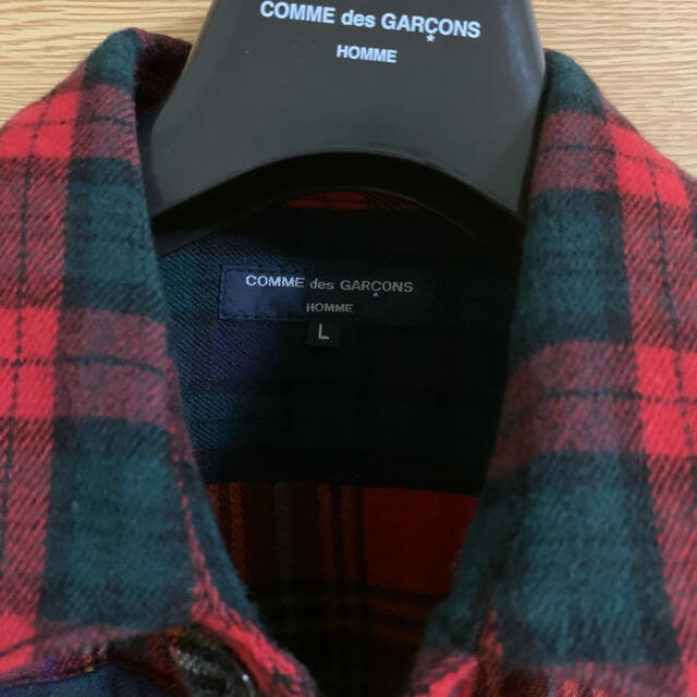 COMME des GARCONS(コムデギャルソン)のcomme des garçons homme 秋冬パッチワークシャツ メンズのトップス(シャツ)の商品写真