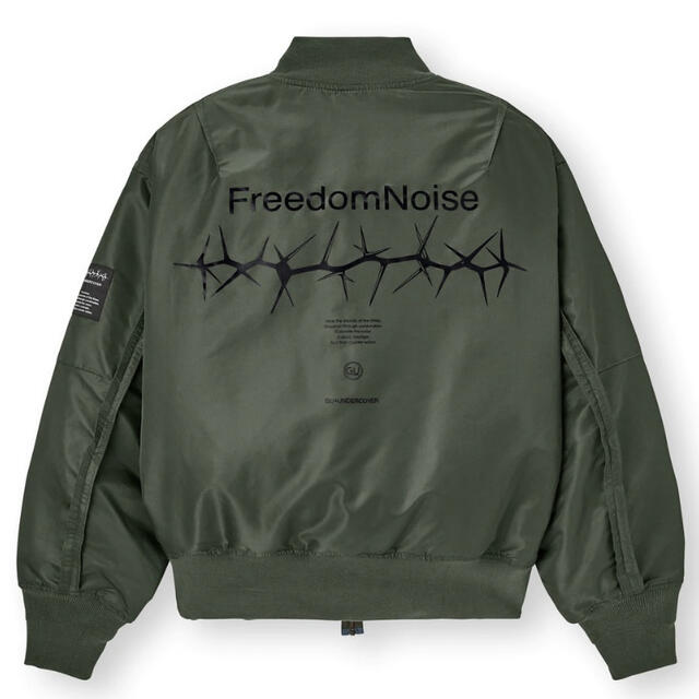 GU - GU MA-1 ブルゾン UNDERCOVER L ma1 オリーブ コラボの通販 GU - GU MA-1 ブルゾン UNDERCOVER L ma1 オリーブ コラボの通販