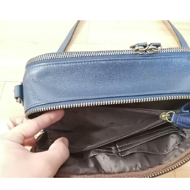 Dakota by なないろ's shop|ダコタならラクマ - ダコタ◆ショルダーウォレット◆財布◆紺の通販 最新品定番
