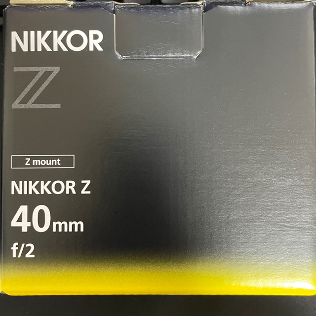 Nikon(ニコン)のニコン NIKKOR Z 40mm f/2 新品未開封 スマホ/家電/カメラのカメラ(レンズ(単焦点))の商品写真