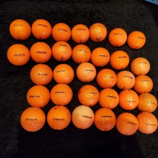 ツアーステージ(TOURSTAGE)のツアーステージ　ロストボール　ブリジストン　オレンジ　32個+おまけ　ゴルフ　(その他)