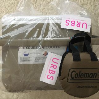 URBS別注 COLEMANコールマン クーラーボックス ハンギングドライネット