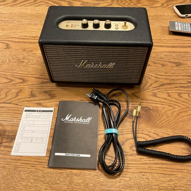 美品☆Marshall Bluetooth スピーカー マーシャル☆