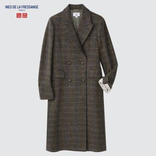 ユニクロ(UNIQLO)のユニクロ イネス コラボ ツイード コート M(チェスターコート)