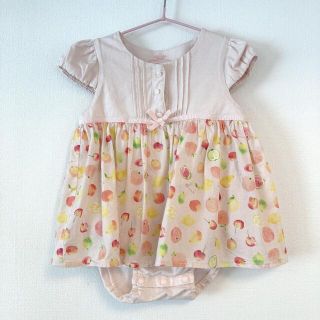 トッカ(TOCCA)の【新品】TOCCA BAMBINI トッカ　ロンパース　半袖　70(ロンパース)