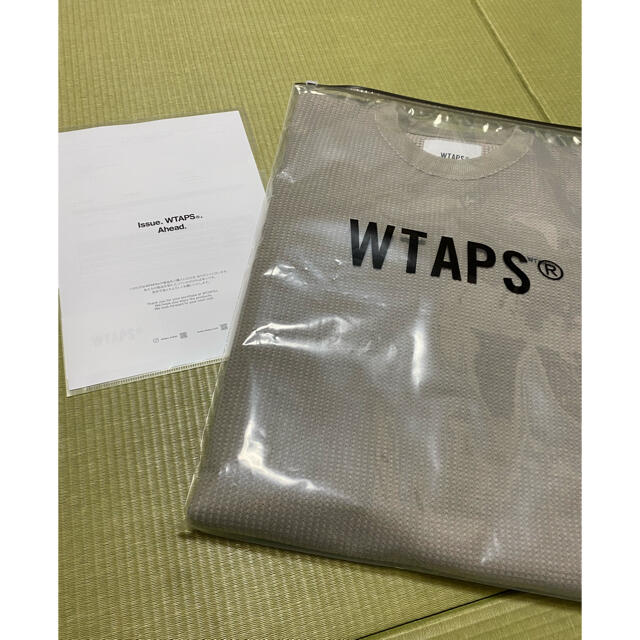 21AW WTAPS WAFFLE LS PEAC GREIGE L 新品