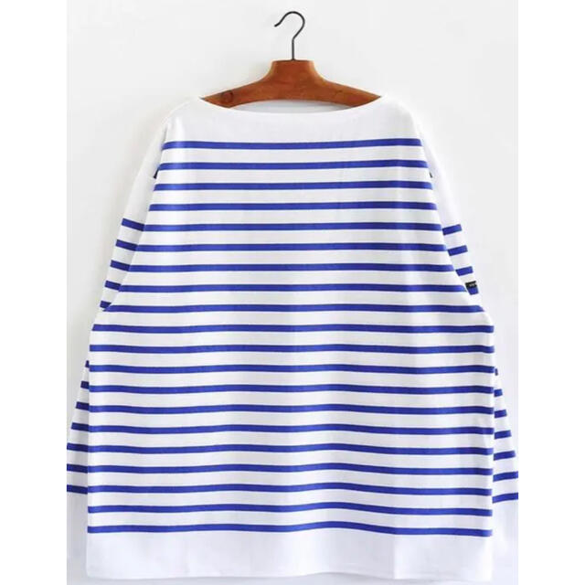 極美品　OUTIL TRICOT AAST [WHITE / BLUE]